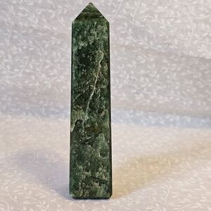 Green Jade Crystal Tower